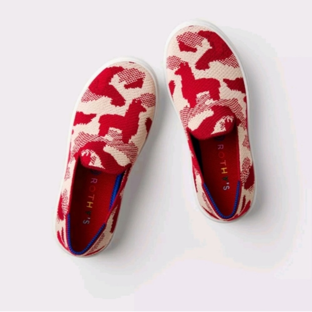 Kids Rothy’s llama sneaker EUC